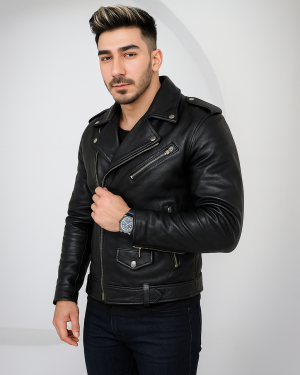 Men's Slim Motorcycle High Quality