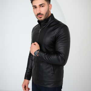 Leather Jacket For Biker Distressed