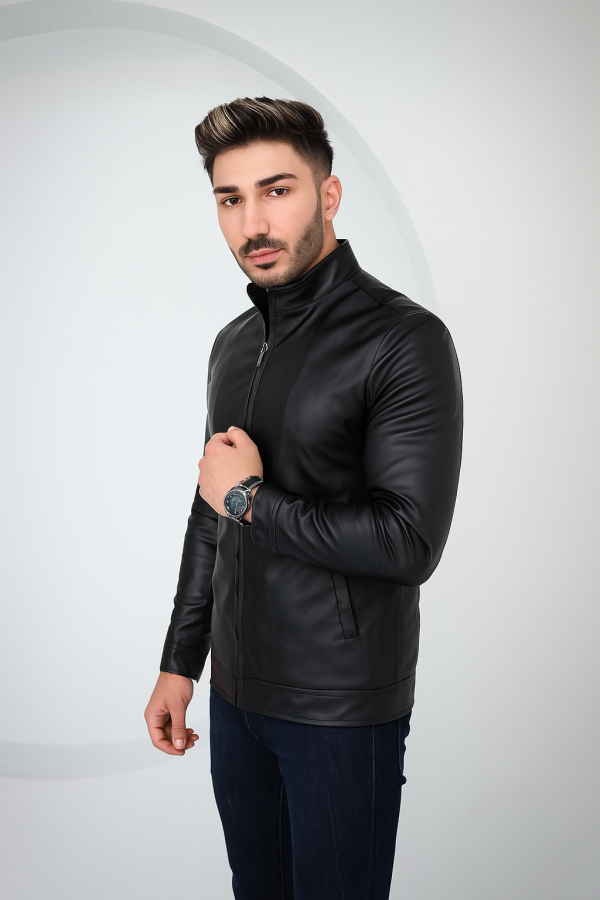 Leather Jacket For Biker Distressed