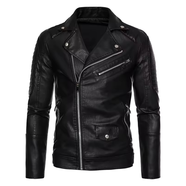 Biker Motorcycle Leather Jacket