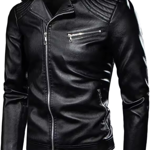 Biker Café Racer Vintage Leather Jacket