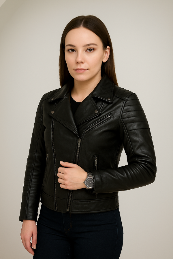 Motorbike Fashion Leather Jacket