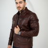 Mens Brown Leather Jacket