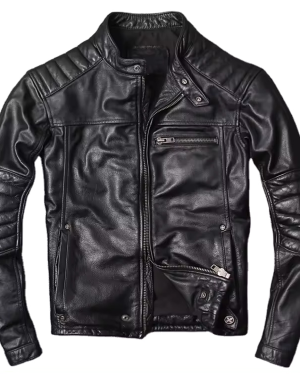 Dashing Motorbike Leather Jacket