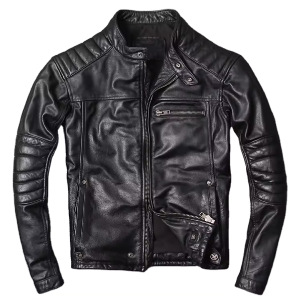 Dashing Motorbike Leather Jacket