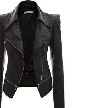 New Fashion Leather Jacket For Women