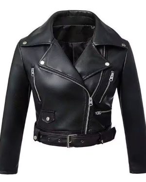 Women's Leather Jacket Leather Full Sleeves