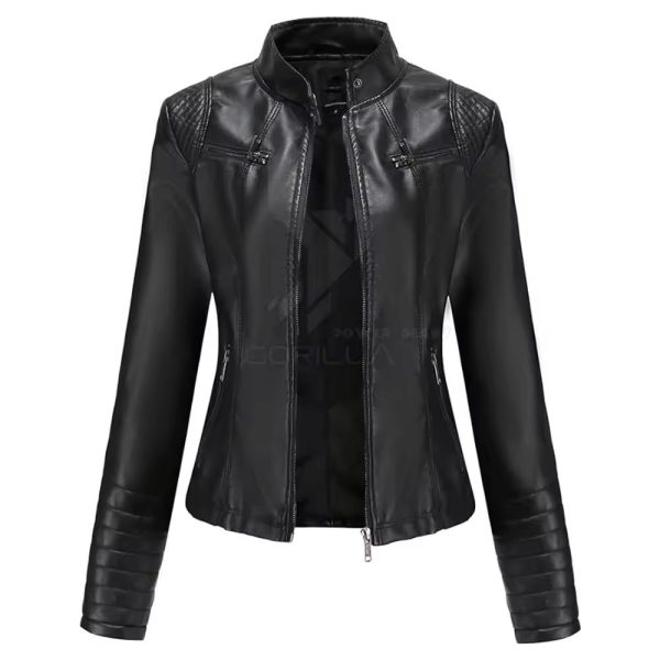 Women's Leather Jacket For Ladies Fashion