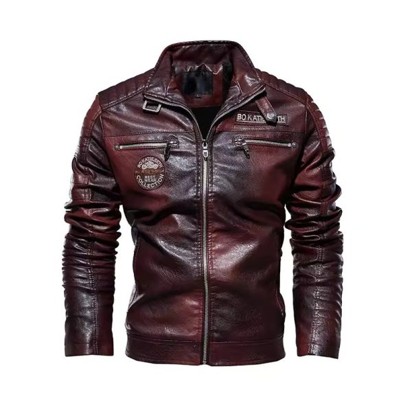 Mens Brown Leather Jacket