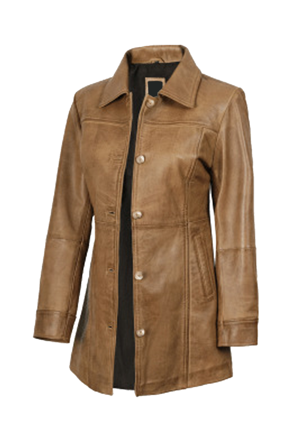 Classic Tan Brown Women’s Leather - Image 2