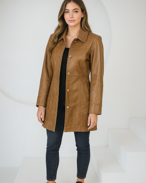 Classic Tan Brown Women’s Leather